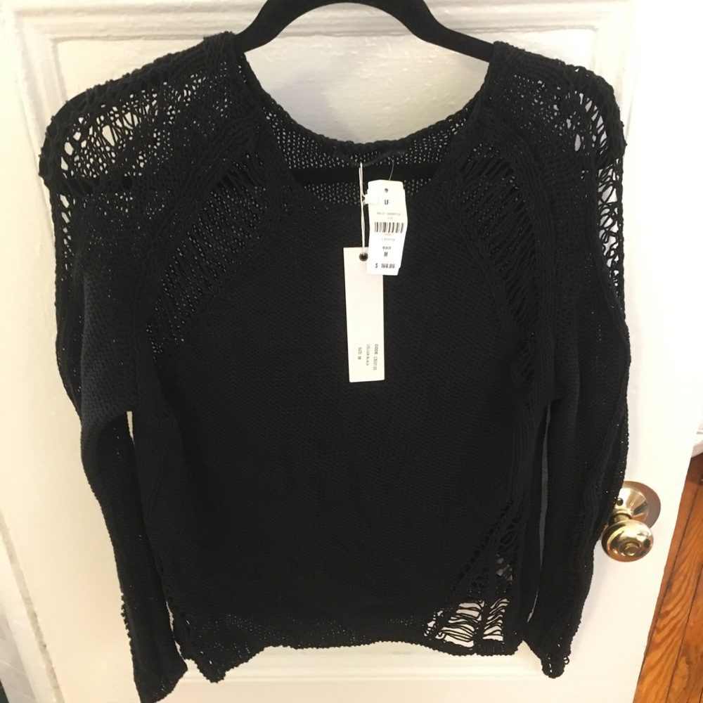 Millau knitted holed long sleeve